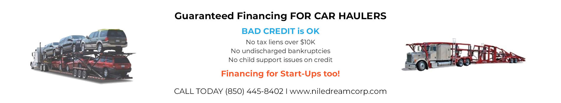 Financing for car haulers
